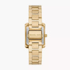 Michael Kors Emery Pavé Rectangular Gold Women's Watch - MK4640