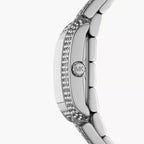 Michael Kors Petite Emery Pavé Silver-Tone Double Wrap Women's Watch - MK4836