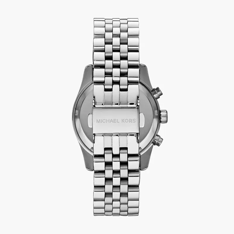 Michael Kors Lexington Chronograph Purple Dial Silver Watch - MK6223 Secundaire afbeelding
