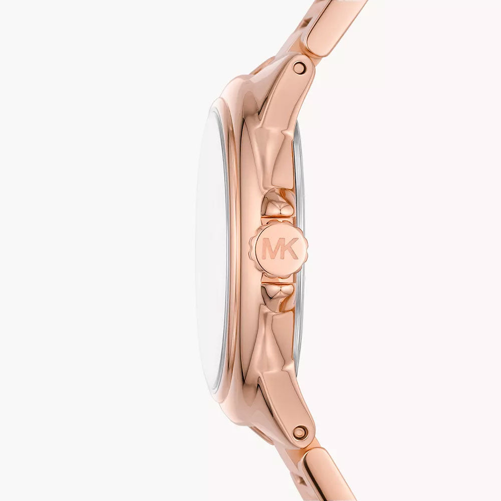 Michael Kors Mini Camille Three-Hand Rose Gold-Tone Women's Watch - MK7256 Secundaire afbeelding