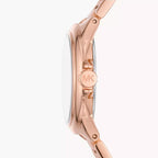 Michael Kors Mini Camille Three-Hand Rose Gold-Tone Women's Watch - MK7256
