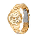 Michael Kors Mini Runway Chronograph Gold Women's Watch - MK7326