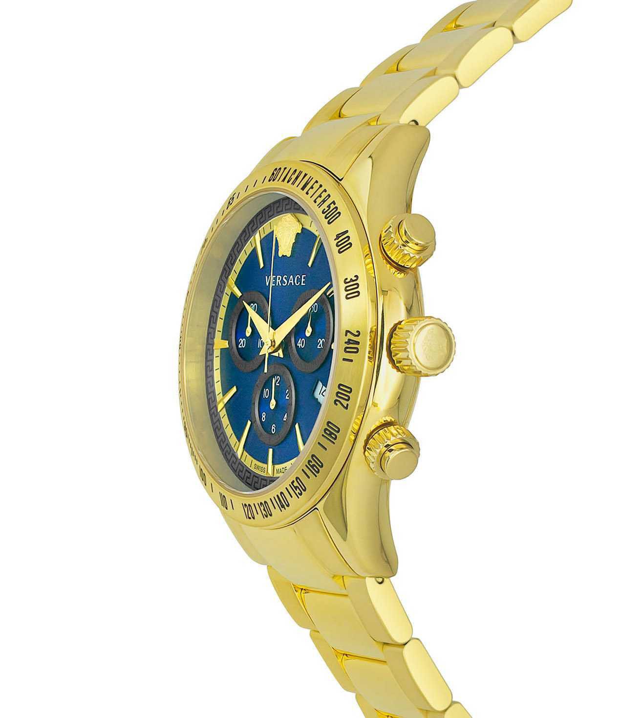 Versace Chronograph Classic Blue Dial Men's Watch - VEV700619 Secondary image