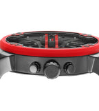 Diesel Mr. Daddy 2.0 Gunmetal Dial All Red Chronograph Men's Watch DZ7370