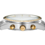 Michael Kors Warren Chronograph Quartz Silver-Tone Men's Watch - MK9112