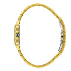 Beverly Hills Polo Club Roman Numeral All Gold Square Watch BP3755C.130