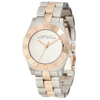 Marc By Marc Jacobs Blade Mirror Dial Silver Gold Watch MBM3129