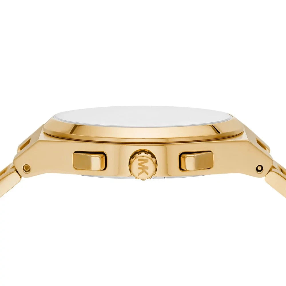 Michael Kors Oversized Lennox Chronograph Gold-Tone Men's Watch - MK9120 Secondary image