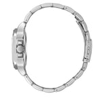 Lee Cooper Edward Automatic Square Case Blue Dial Silver Watch - LC08198.390