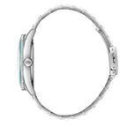 Lee Cooper Oswin Date Window Green Dial Silver Watch - LC08281.370