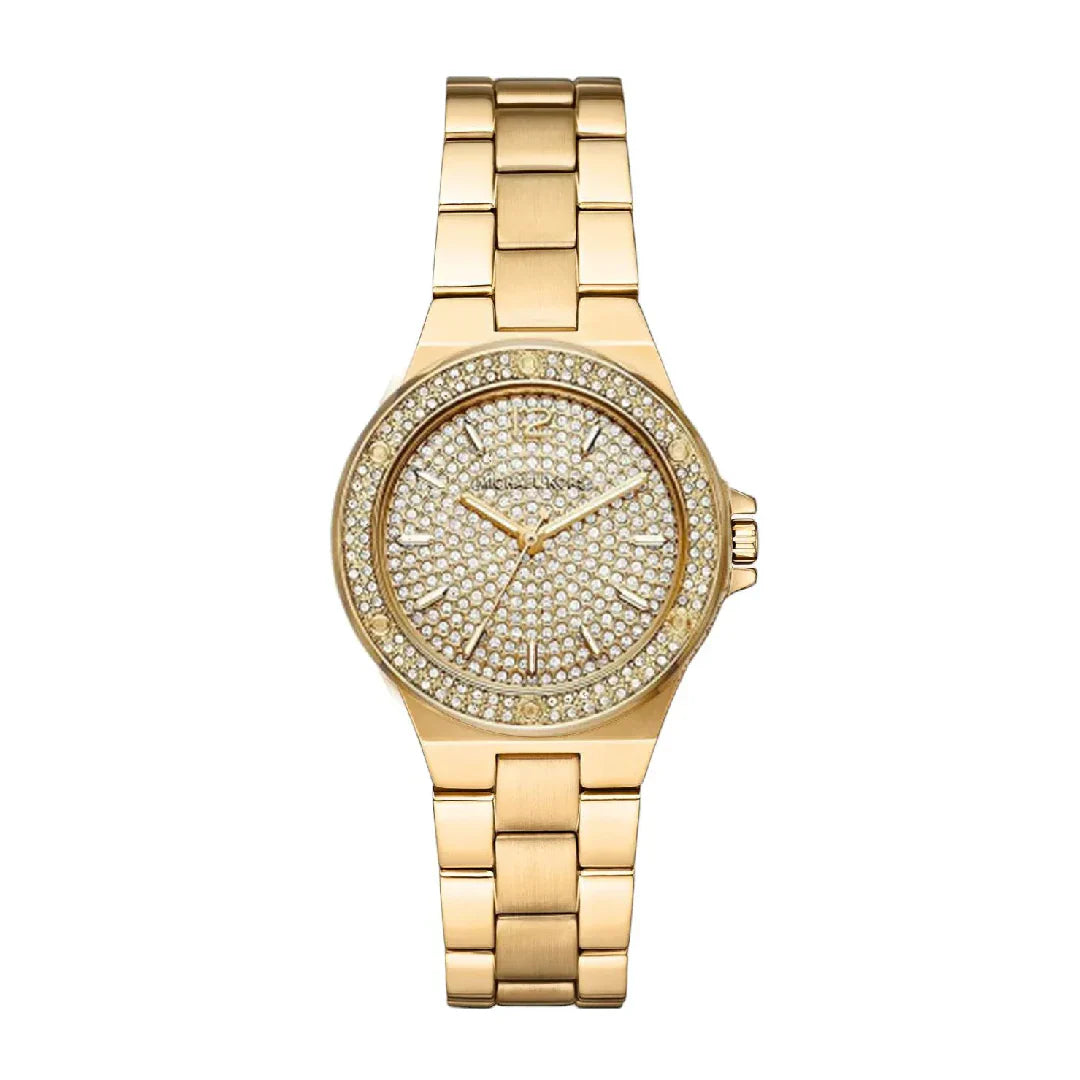 Michael Kors Lennox Three-Hand Gold Women's Watch - MK7289 Hoofdafbeelding