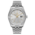 Beverly Hills Polo Club Classy All Silver Date Watch BP3018X.331