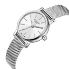 Lee Cooper Louna Silver Dial and Mesh Strap Watch - LC08292.330