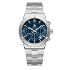 Beverly Hills Polo Club Dual Time Multifunction Silver Date Watch BP3871X.390