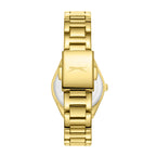 Slazenger Crystals White Dial Gold Watch - SL.09.2590.3.120