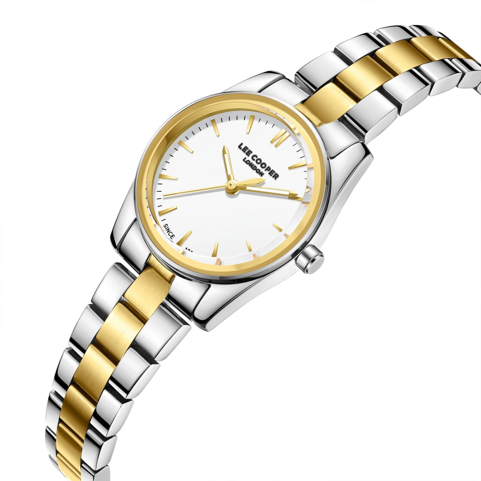 Lee Cooper Sylara White MOP Dial Two Tone Watch - LC08299.230 Secundaire afbeelding