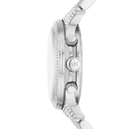 Michael Kors Runway Pavé Chronograph Silver Women's Watch - MK7434