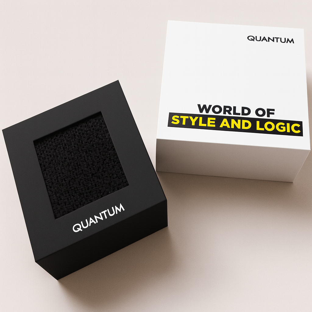 Quantum All Black Chronograph Date Display Watch PWG1078.651