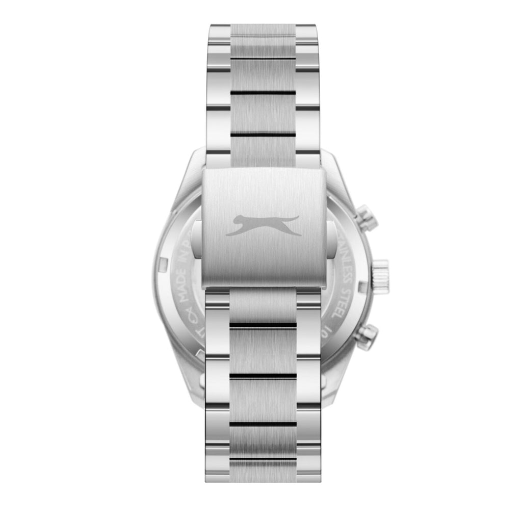 Slazenger Classic Sport Multifunction Blue Dial Silver Watch SL.09.2602.2.360