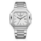 Lee Cooper Maxime Square Case All Silver Watch - LC08269.330