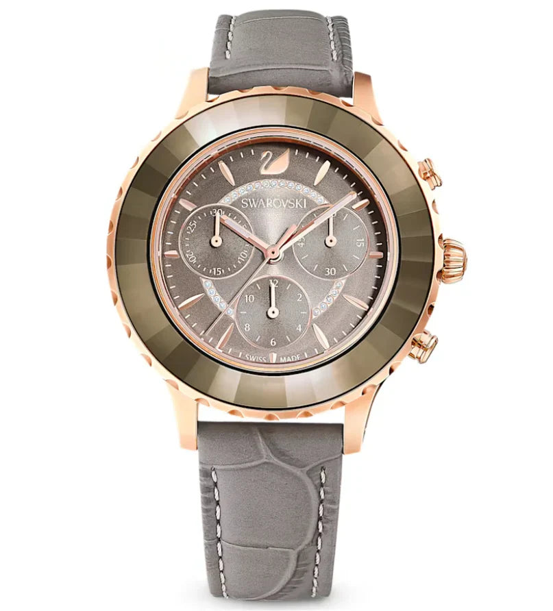 Swarovski Stella Flower Motif Starry Dial Rose Gold Tone Women's Watch 5452495 Main image