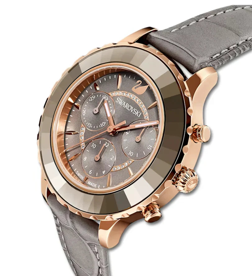 Swarovski Stella Flower Motif Starry Dial Rose Gold Tone Women's Watch 5452495 Secondary image