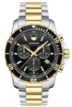 Movado Series 800 Chronograph Black Watch 2600146