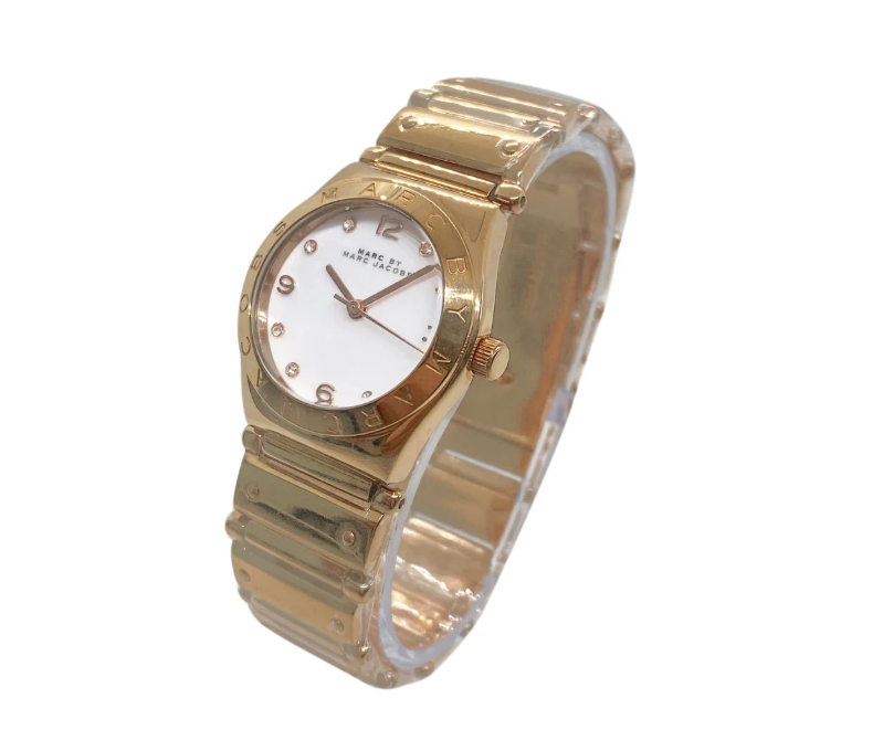 Marc By Marc Jacobs Amy Glitz Markers Roségouden Horloge MBM8559 Secundaire afbeelding