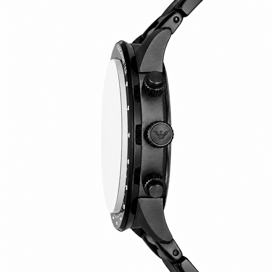Emporio Armani 43mm Green Dial Black-Tone Chronograph Men's Watch AR11472