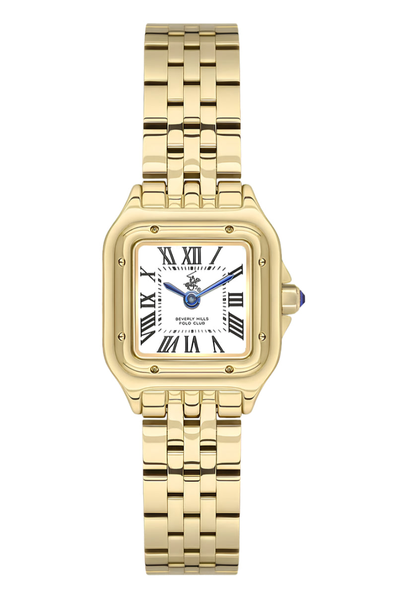 Beverly Hills Polo Club 22mm Gold-Tone Women's Watch BP3600C.131