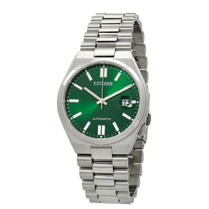 Citizen Tsuyosa 40mm Green Dial Stainless Steel Automatic Men's Watch NJ0150-81X