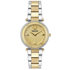 Versace Reve Gold Dial Two-Tone Steel Strap Swiss Movt Women's Watch - VE8B00324