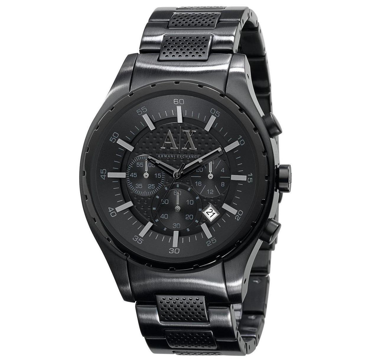 Armani Exchange Chronograph All Black Men's Watch AX1058 Main image