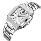Lee Cooper Maxime Square Case All Silver Watch - LC08269.330