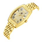 Beverly Hills Polo Club All Gold Tonneau Watch BP3716X.170