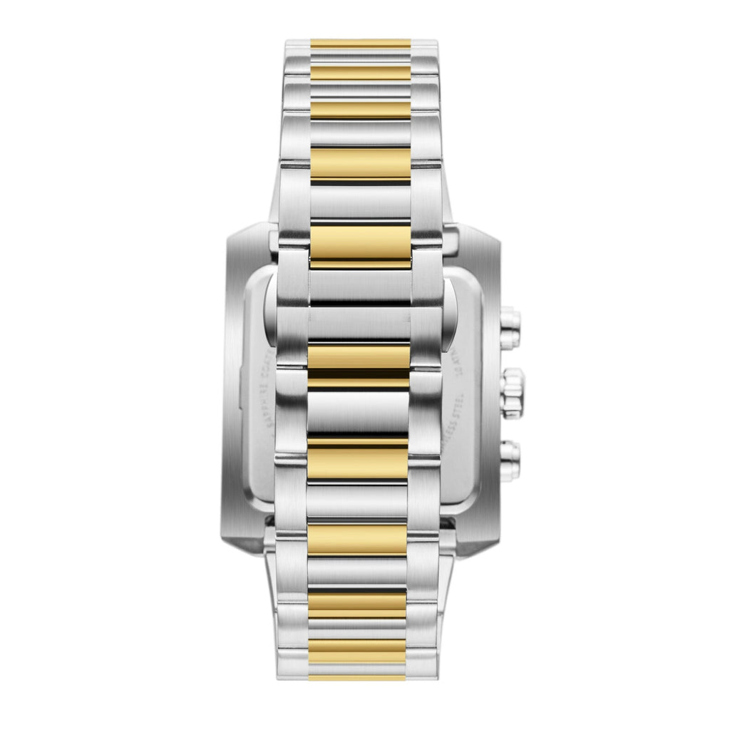 Beverly Hills Polo Club Dual Time Green Dial Two-Tone Watch BP3868X.270
