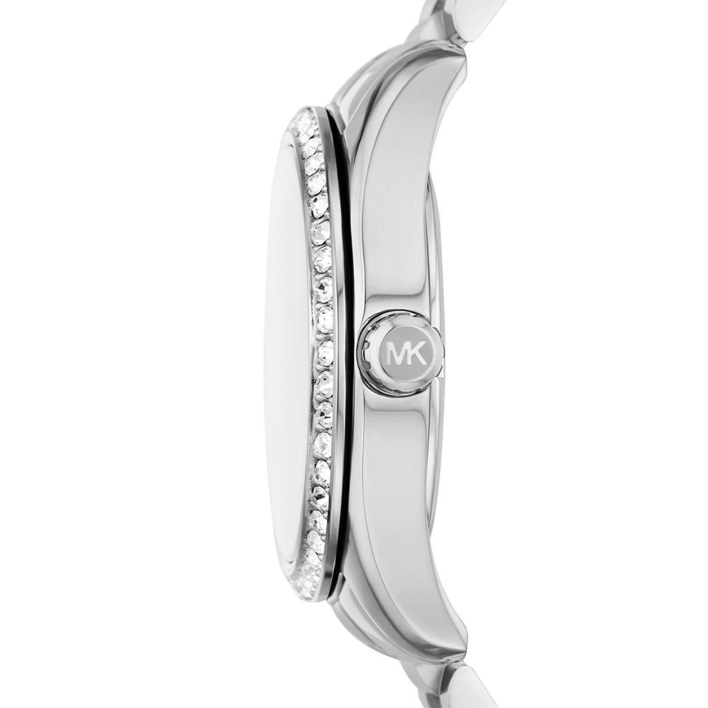 Michael Kors Lexington Pavé Silver-Tone Women's Watch - MK7445 Secundaire afbeelding