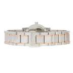 Burberry The City Check Stamped Silver Dial Two Tone Rose Gold Watch BU9205