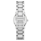 Burberry The City Check Stamped Dial Grey Dial & Silver Women's Watch BU9229