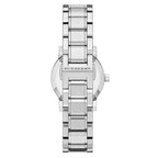 Burberry The City Check Stamped Dial Grey Dial & Silver Women's Watch BU9229