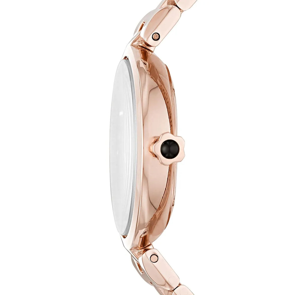 Emporio Armani Arianna Black MOP Dial Rose gold Women's Watch - AR11197