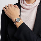 Emporio Armani Arianna Black MOP Dial Rose gold Women's Watch - AR11197