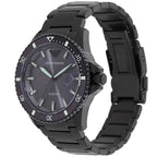 Watch Diver Diver Grey Sunray date window Dial Black PVD Men's Watch - AR11398