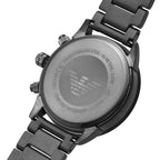 Emporio Armani Mario Chronograph Multicolor Dial Gunmetal Men's Watch - AR11471