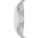 Emporio Armani Claudio Chronograph Blue Dial Silver Men's Watch - AR11541