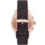 Emporio Armani Federico Chronograph Brown Genuine Leather Men's Watch - AR11563
