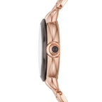 Emporio Armani Mia Brown Dial Rose Gold Women's Watch - AR11570