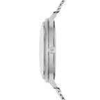 Emporio Armani Minimalist Blue Sunray Dial Silver Mesh Men's Watch - AR11571