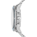 Emporio Armani Diver Chronograph Silver Mesh Men's Watch - AR11587