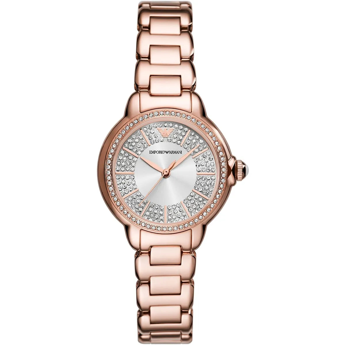 Emporio Armani Mia Starry Night dameshorloge in roségoud - AR11633 Hoofdafbeelding